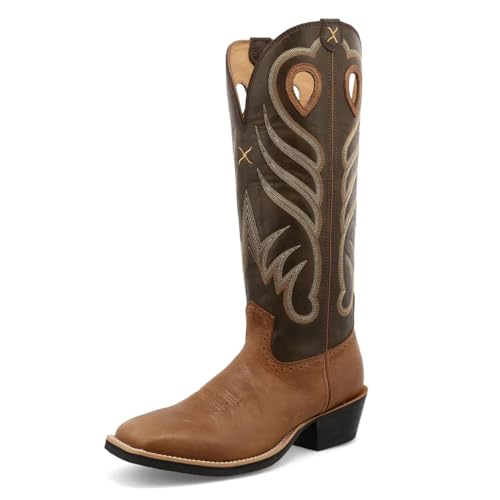 Image of Twisted X Men's Wide Square Toe Buckaroo Boots