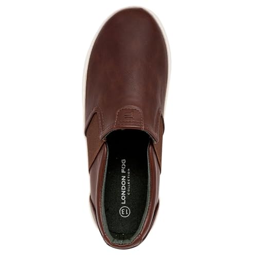 LONDON FOG Kid's Slip-On Casual Shoe Athletic Sneaker - Youth-Toddler Bakewell (Big Kid/Little Kid/Toddler)4