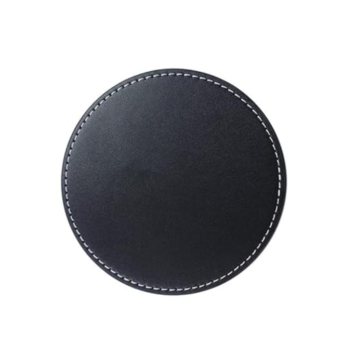 Sous-verres en cuir PU cadeau idéal décoration maison - 2