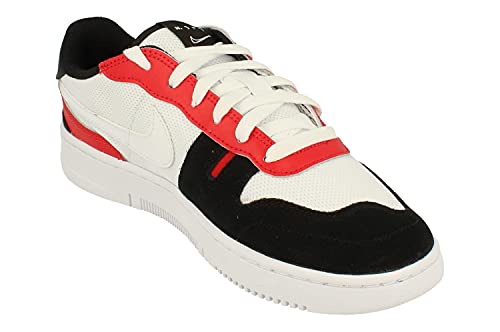 Nike Squash-Type (GS) Trainers CJ4119 Sneakers Shoes (UK 6 US 6.5Y EU 39, White Black University red 101)4