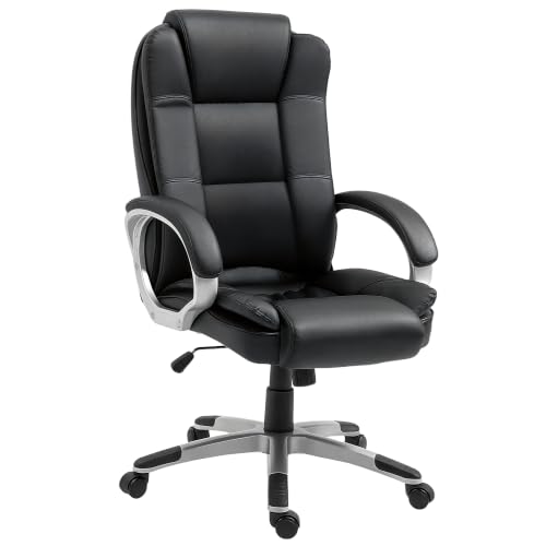 Vinsetto High Back Executive Office Chair Adjustable Swivel Computer Chair