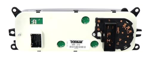 Dorman 599-212 HVAC Climate Control Module – Manual A/C, Rear Defogger, Heated Mirrors Assembled in USA Compatible with Select Dodge Models