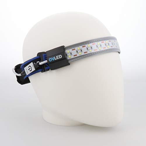 OVLED 802100 Broadbeam 210°, 300 Lumen, LED Next Generation Headlamp, Durable Elastic Headband, Best Wide Area Illumination