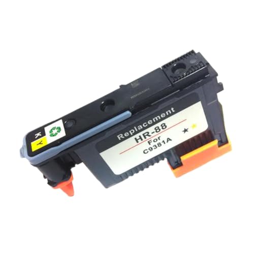 �v�����g�w�b�h 88 C9381A C9382A Officejet Pro K550 K550dtn K550dtwn K5400dn K8600 L7580 L7590 �ƌ݊�������(Black Yellow)