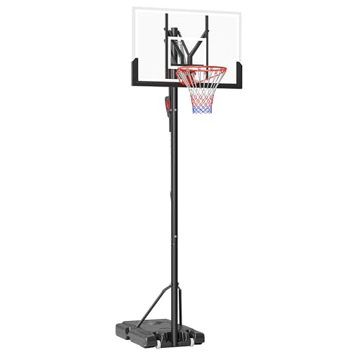 SPORTNOW Basketballkorb 235-305 cm höhenverstellbar, Basketballständer,...