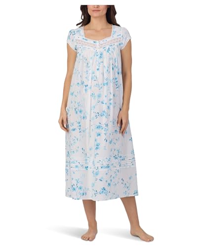 Eileen West Womens Ballet Cap Sleeve Nightgown
