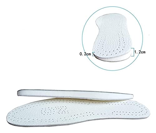 1 paio di inserti per solette con zeppa in pelle