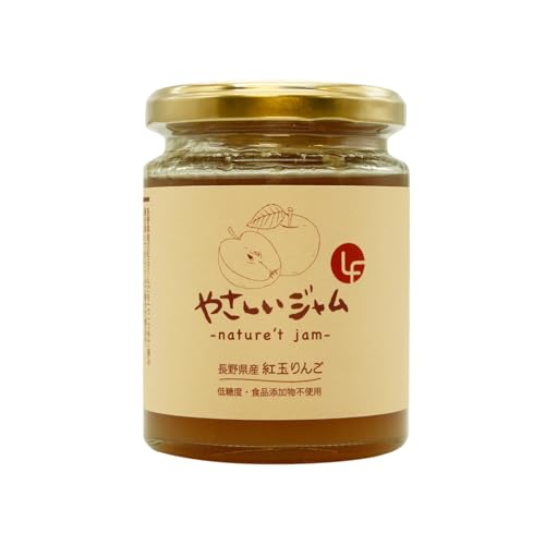LF(エルエフ) やさしいジャム 紅玉りんご 240g ジャム 国産 砂糖不使用 無添加ジャム 紅玉りんごジャム