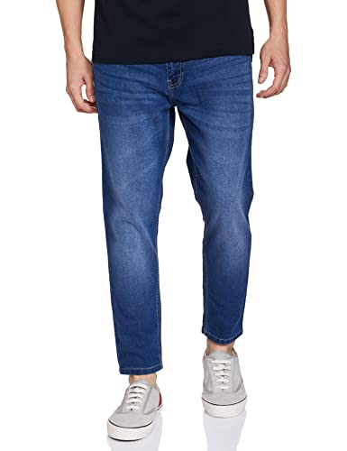 Image of Numero Uno Men's Tappered Fit Sustianable Denim Jeans