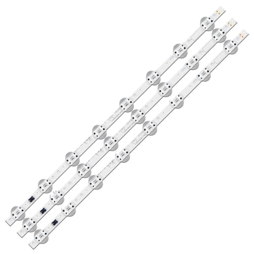 Tira de retroiluminación LED repuesto compatible con 55UK6200PLA 55UK631C 55UU340C