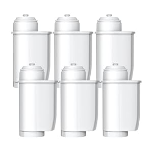 Molifal Replacement Water Filter for Siemens EQ Series, EQ5 EQ6 EQ9 S500 S700 S900, EQ500, TZ70003, Bosch TCZ7003 TCZ7033 467873, Brita Intenza, 12008246 (6 Pack)