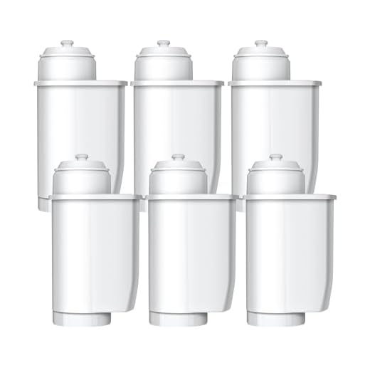 Molifal Ersatzwasserfilter für Siemens EQ Series, EQ5, EQ6, EQ9, S700, EQ500, S900, S500, TZ70003, TCZ7003, Ersatz Filter für Bosch TCZ7003, TCZ7033, 467873, Brita Intenza, Bosch 12008246（6）