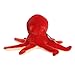 Aurora® Responsibly Made Eco Nation™ Eco Softies™ Octopus Stuffed Animal - Ideal for Playtime Adventures - Perfect for Birthdays or Just Because - Red 9.5 Inches