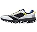 Skechers Men's GOrun Altitude-Trail Running Walking Hiking Shoe with Air Cooled Foam Sneaker, Black/Grey/Yellow/Black, 14