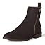 Black Faux Suede