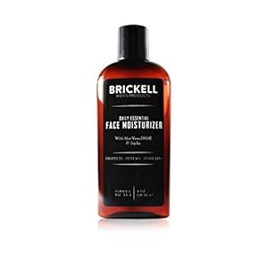 Brickell Men’s Daily Essential Gezichtscrème voor Mannen, Natuurlijke en Organische Snel Absorberende Gezichtscrème met…