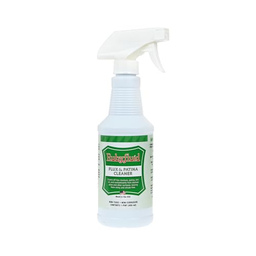Flux & Patina Cleaner 16 oz Spray – Non‑Toxic Water‑Based USA Made