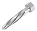 Accusize Industrial Tools H.S.S. Aligning Reamer - 1-1/16'' Diameter, 5'' Flute, 7'' OAL, Hex Shank, Spiral Flute, 0523-6055
