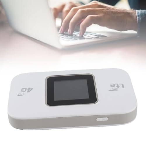 Image of 4G LTE Modem, 300Mbps High Speed Mobile Router for Phone Tablet, Up to 10 Devices, Secure and Encrypted, 3000mah, for Cell Phones Laptops Computers Smart TVs