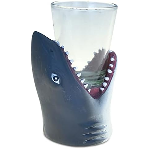 Puzzled Shark Head Shot Glass for Parties Cover