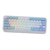 FONDOTIN 2.4gワイヤレスキーコンパクトキーボード 無線静音メンブレン式 オフィス ビジネス用バックライト搭載 持ち運びやすい軽量設計 快適ピング対応