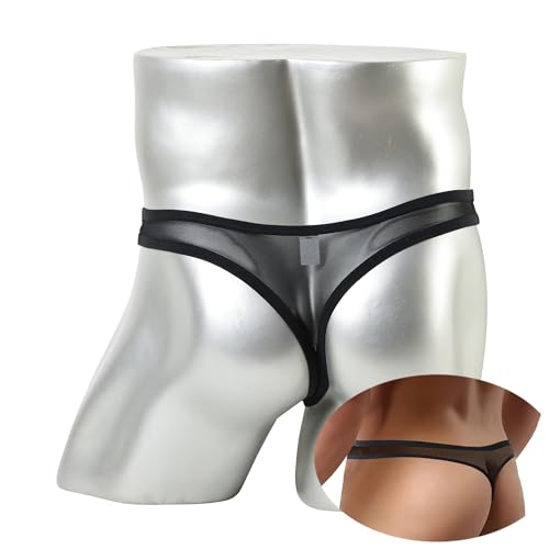 Mens Sexy See Through Thong3