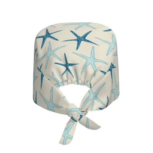 Image of Unisex Adjustable Surgical Sweatband - Elastic Bandage Cap - Scrub Caps for Nurse Working Cap