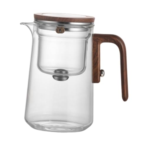 BNF®Glass Tea Pot for Loose Leaf Tea Gifts Tea Kettle Creative Wooden Handle 800ml|Home & Garden | Kitchen, Dining & Bar | Dinnerware & Serving Dishes |1 Gl Tea Pot