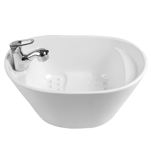 Baño de pies acrílico con masaje y calor