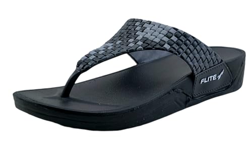 Image of FLITE Daily Use Thong Slippers for Women || Non-Slip & Anti-Skid Bathroom Slippers | Lightweight, Waterproof & Comfortable Casual Flip-Flops