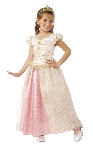 Rubies Disfraz Princesa de las Hadas para niña, Trajes princesas, Vestido y tiara, Traje Campanilla, Duende, para fiestas, cumpleaños, Navidad...