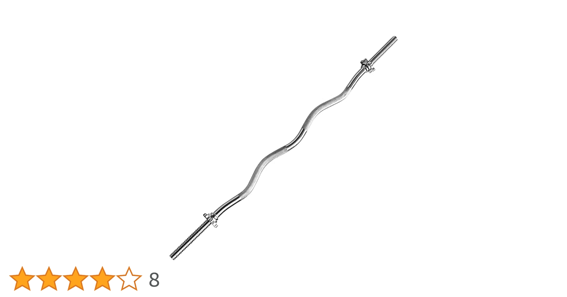 ☆新品・送料無料☆EZバー 120cm 50mm対応 カラー付き Amazon | TORENA バーベルシャフト 120cm 直径50mm EZバー
