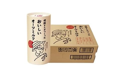 [定期便/3ヶ月] 塚越さんがつくったおいしいオーツミルク 195g×24本|飲料 オーツミルク 植物性ミルク プラントベース プラントベースミルク 国内生産 ヴィーガン 乳フリー ナッツフリー [0452]