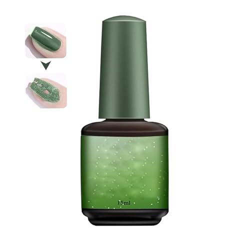 Rimozione dello smalto per unghie (15 ML), rimozione dello smalto semi-permanente, rapido e facile, non danneggia le unghie