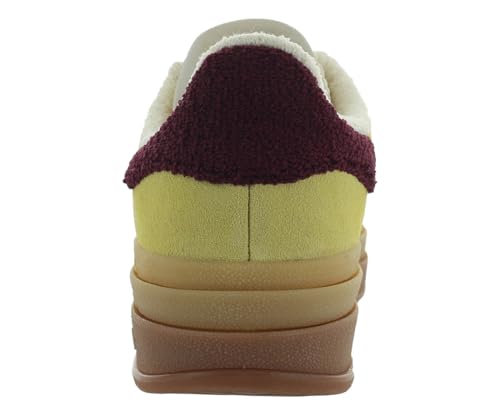 adidas Gazelle Bold Womens Shoes Size 10, Color: Yellow/Burgundy-Yellow3
