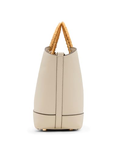 Bolso Tote Anne Klein con asa circular y correa desmontable miniatura 6