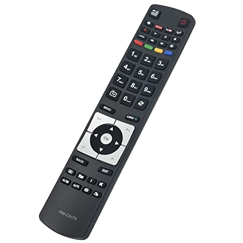Replacement Remote Control RM-C3173 Sub RC5117 Fit for JVC LED Smart HD TV LT-32C740 LT-32C740A LT-32C740B LT-39C740 LT-39C740A LT-50C740 LT-50C740A - Image 2