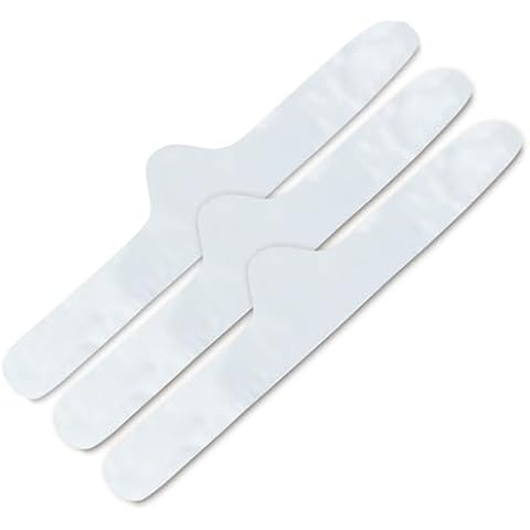 More of Me to Love Cotton and Viscose Bra Liners (3-Pack, X-Large, White) - Seamless, Tagless, Wicking Cover