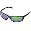 Satin Brown Wood Grain Frame / Sea Green Mirror Lens