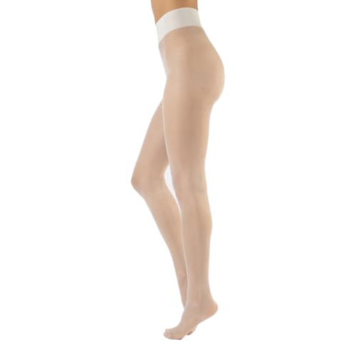 Image of CALZITALY Sheer Tights, Floral Print, Animal Print | 20 DEN, Black, Skin, Suntan, S, M, L, XL, Made in Italy