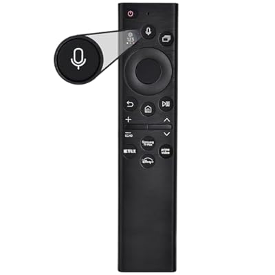 Replacement for Samsung Smart TV Voice Remote: Compatible with BN59-01385A(No Solarcell),for Most 2018 to 2023 Frame/Crystal/UHD/QLED/QLED/Curved 4K 8K TVs