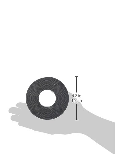 Image of 3M 4466B Black Foam Tape, 1 inch Width x 5yd Length (1 roll)