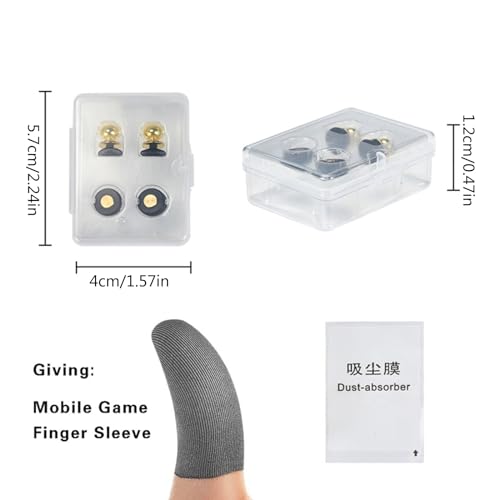 Botón de juego para teléfono que evita fallos por sudor 2