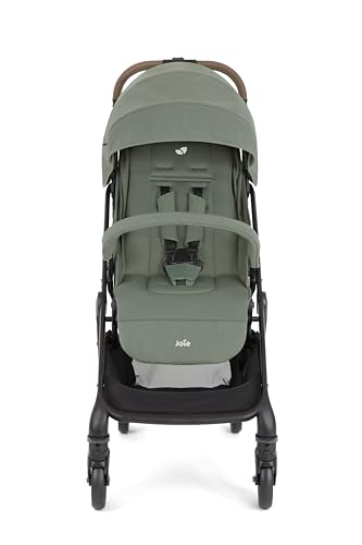 Image of Joie Tourist 3in1 Compact Stroller - Compact Fold Pram with 5-Point Harness Lightweight Stroller for Baby Suitable from Birth to 15 kg, Approx 3 Years