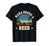 Mama Needs A Beer Vintage Drinking Beers Retro