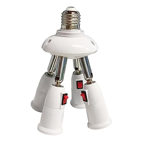 E27 Xvb^[ 2/3/4/5 wbh LED dx[X\ȃCgz_[A_v^[\PbgRo[^[ƖANZT[\PbgRo[^[dA_v^[