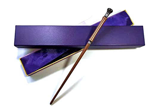 WENC Varinha mágica, núcleo de metal, varinha mágica de Hermione, varinha mágica de Halloween, varin