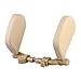 Poggiatesta Auto, DYBITTS Cuscino Per Il Collo Dell'auto Poggiatesta Laterale Auto Supporto Protezione cuscino adatto a bambini e adulti (beige)