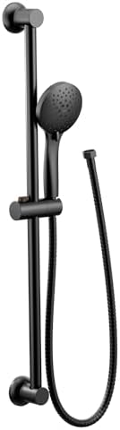 Moen 3558EP Multi Function Hand Shower with Slide Bar - Includes Hose, Matte Black