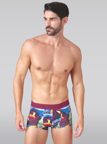 Trunks Muchachomalo para hombre pack de 3 calzoncillos estampados de algodón 6